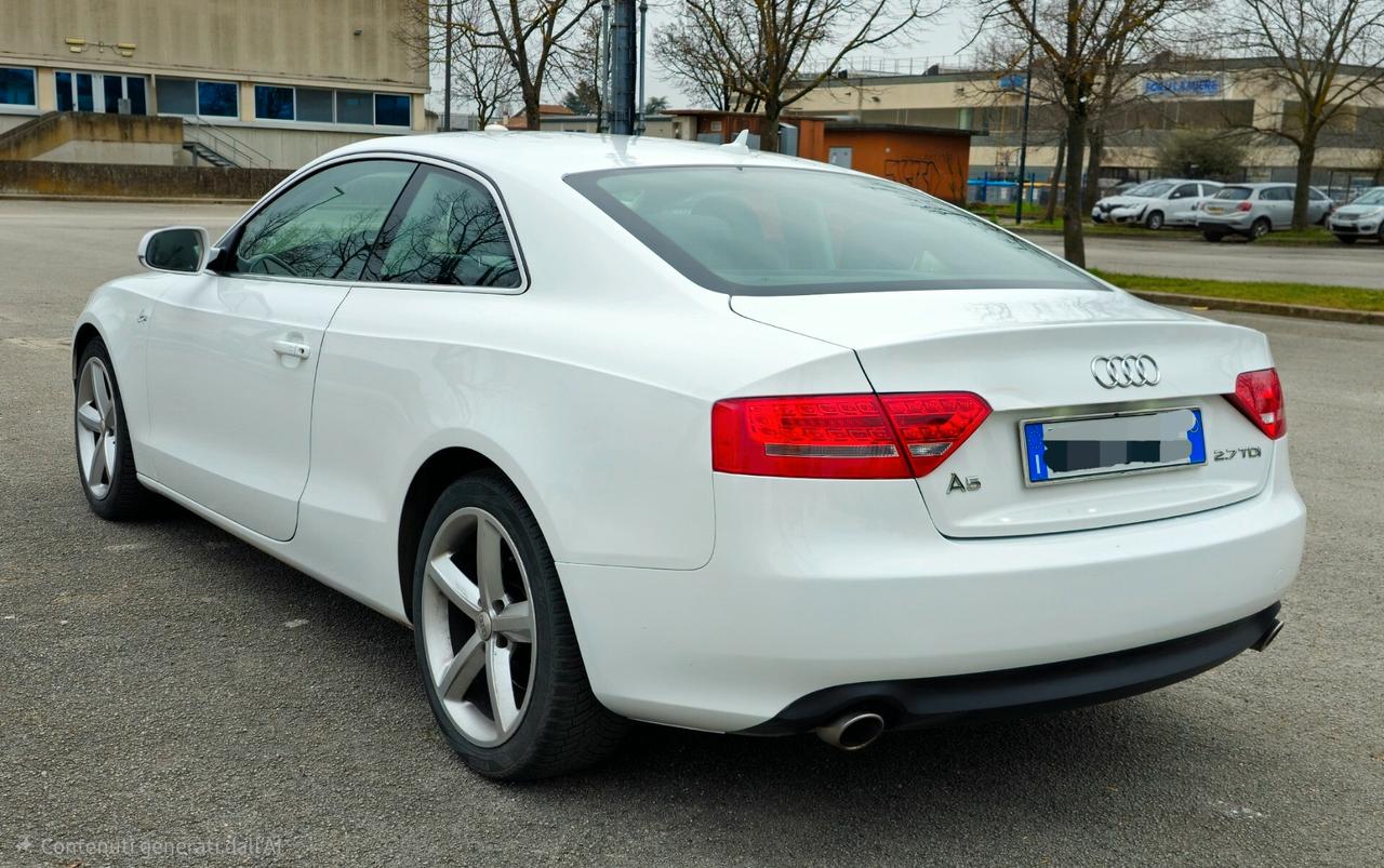 Audi A5 2.7 v6 cambio manuale unico proprietario garantita 12 mesi