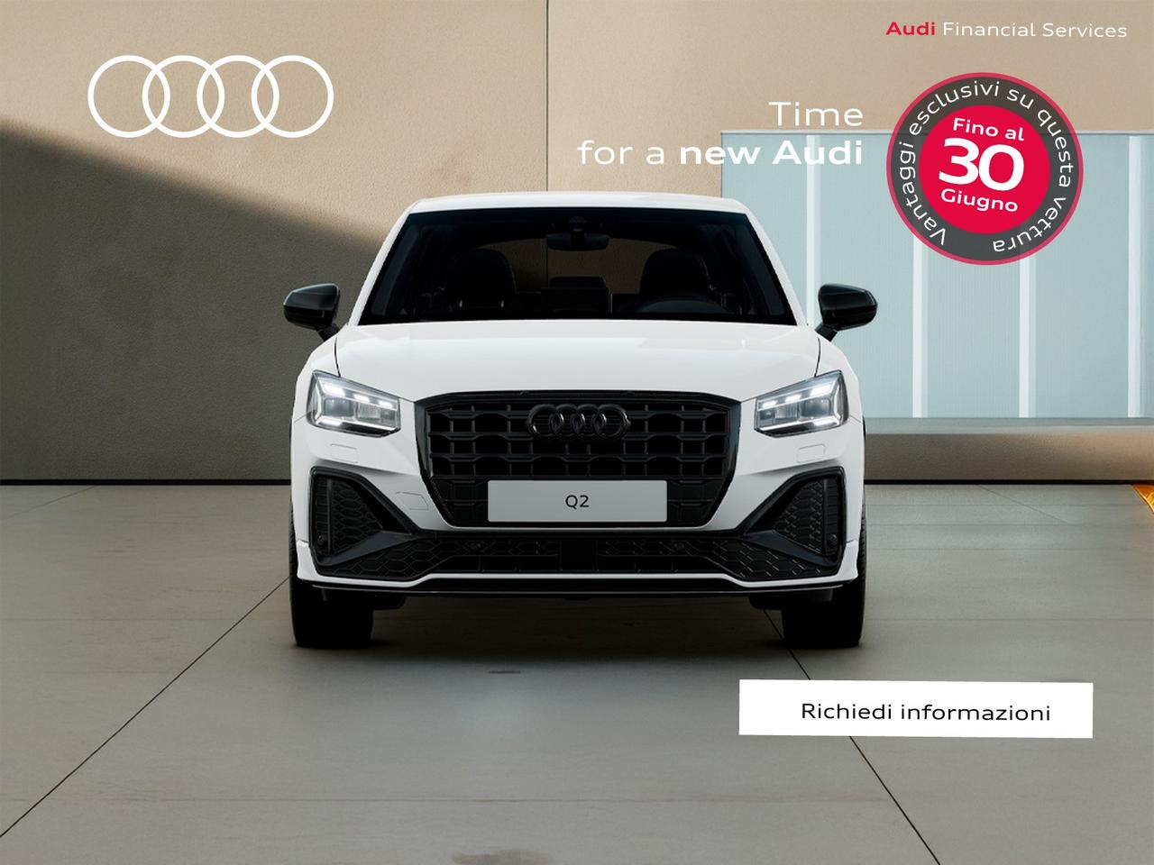 Audi Q2 35 1.5 tfsi identity black s-tronic