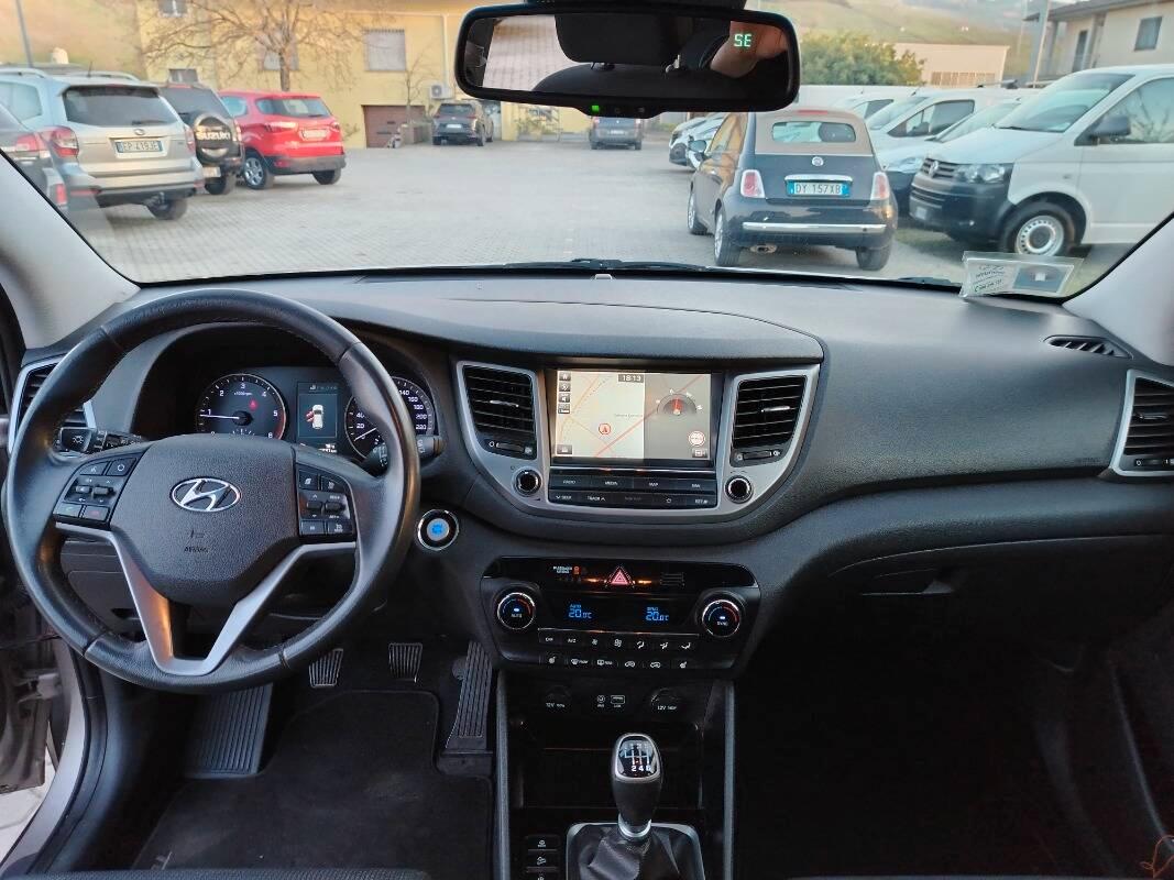 Hyundai Tucson 1.7 crdi Sound 2wd 115cv