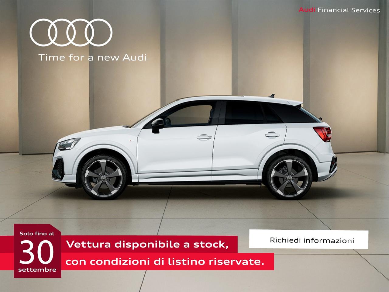 Audi Q2 40 2.0 tfsi identity black quattro s-tronic