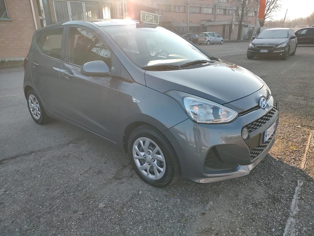 Hyundai i10 1.0 MPI Econext Advanced, BENZINA\GPL, EURO 6D, FRIZIONE NUOVA, OK NEOPATENTATI, GARANZIA L.12 MESI