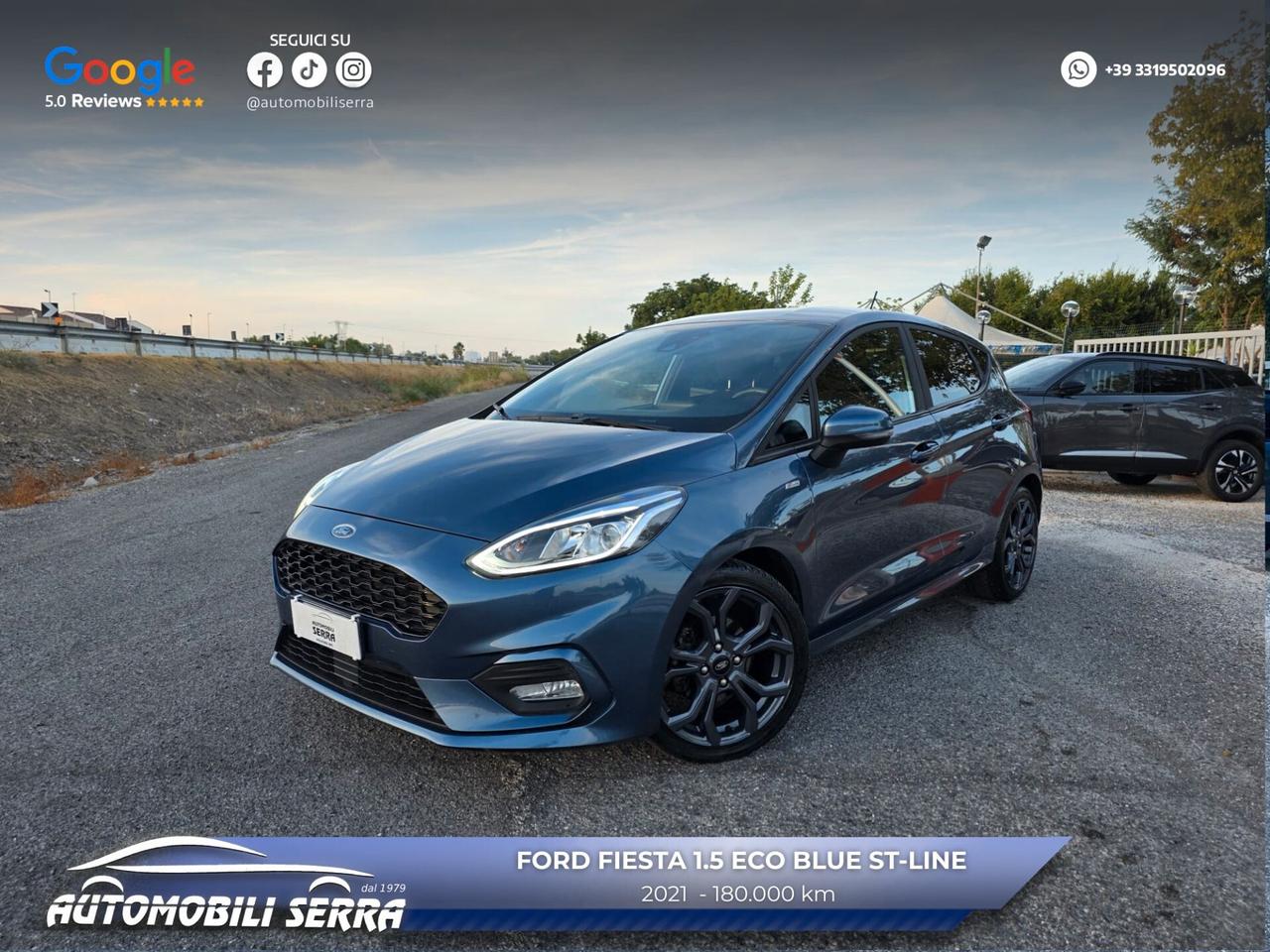 Ford Fiesta 1.5 EcoBlue 5 porte ST-Line