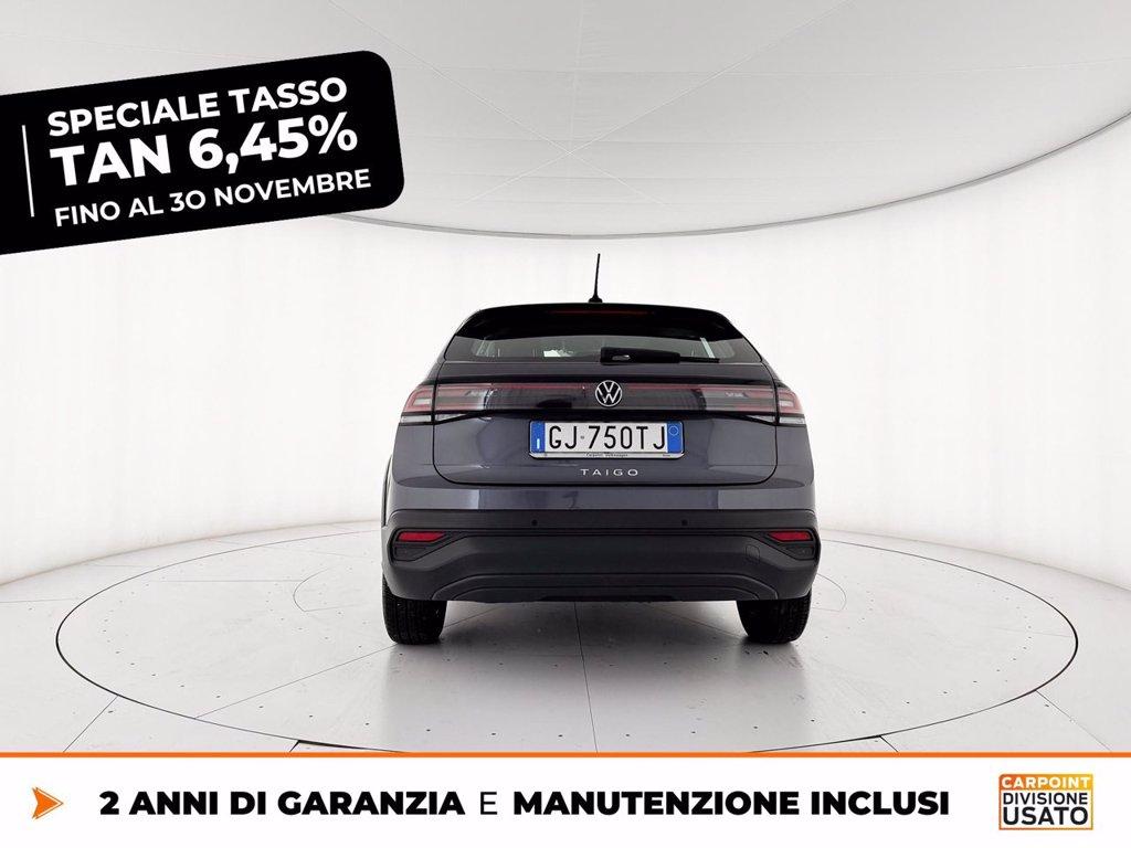 VOLKSWAGEN Taigo 1.0 tsi life 95cv del 2022