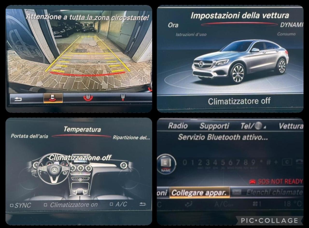 Mercedes-benz GLC 220 GLC 220 d 4Matic Premium#LED#TETTO#PELLE#CAM#GANCIO TRAINO