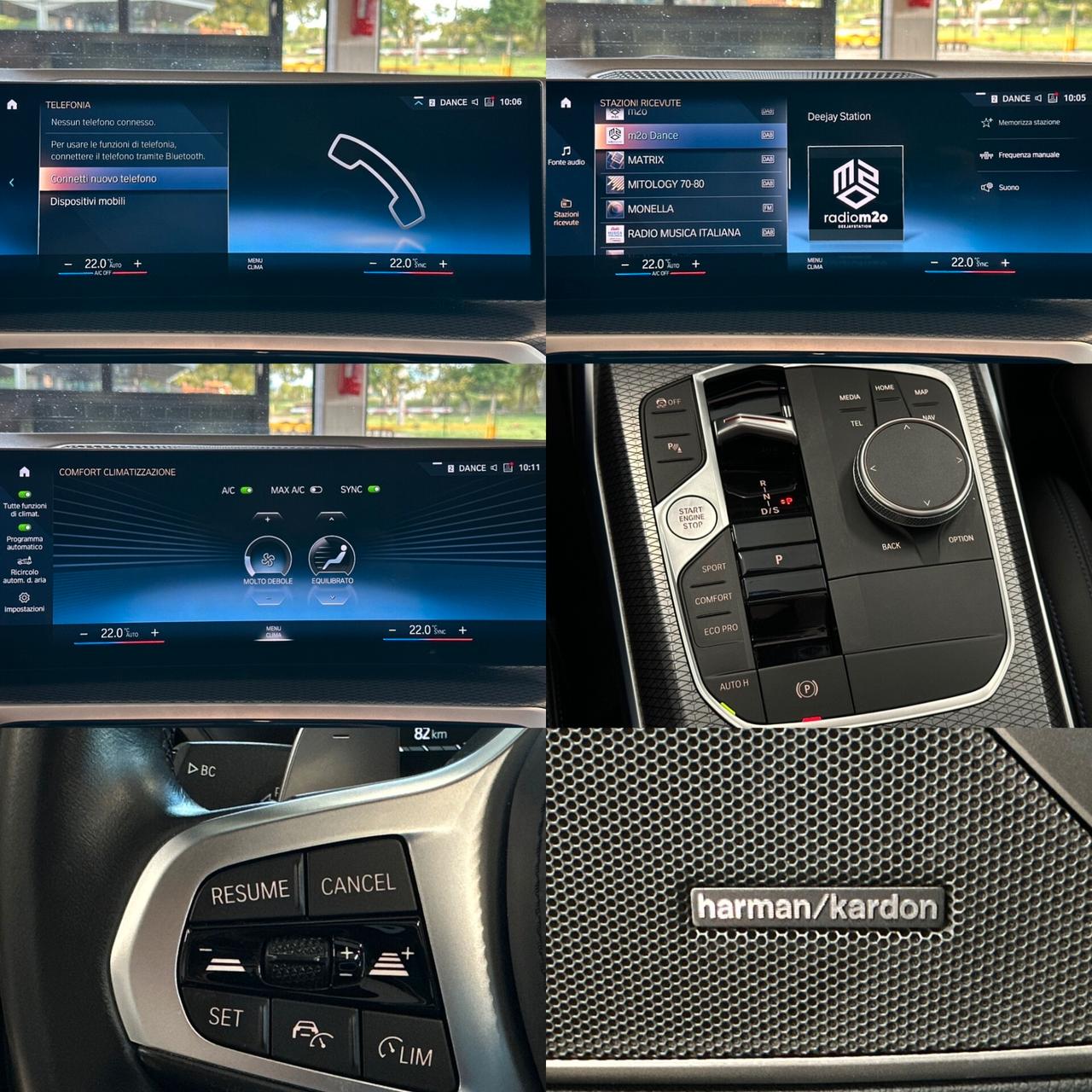 BMW 330d TOURING MHEV MSPORT *TETTO*HARMANKARDON*RADAR*
