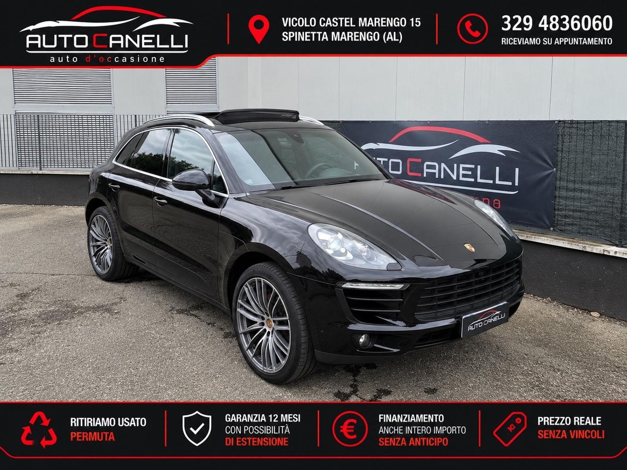 Porsche Macan 3.0 S Diesel FULL TETTO NO SUPERBOLLO
