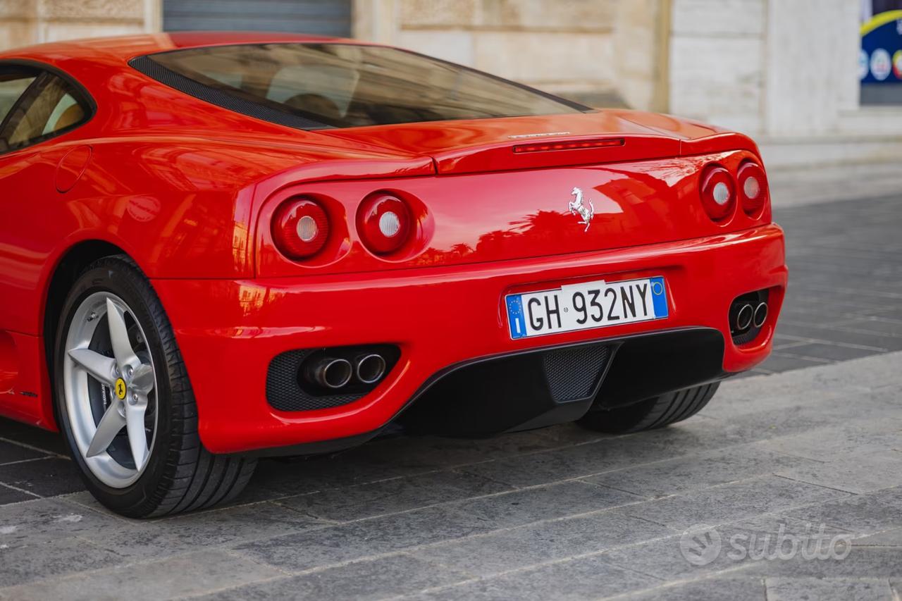 Ferrari 360 Modena F1 Italiana targa ORO 22.000km