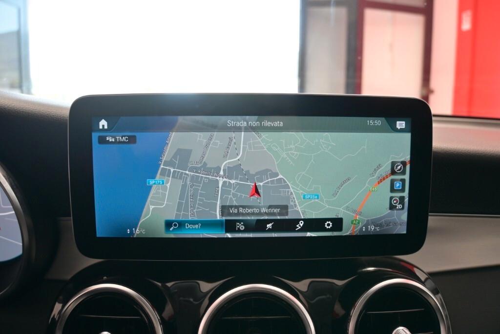 MERCEDES-BENZ GLC 220D 4MATIC 194CV AUTOMATIC PREMIUM AMG ( FARI LED - CRUISE - COCKPIT - TETTO PANORAMICO APR. - NAVI - PARK ASSIST - TELECAMERA POST. - CERCHI 19 )