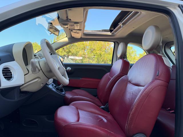 FIAT 500 TWIN AIR TURBO LOUNGE+PELLE FRAU+TETTO APR