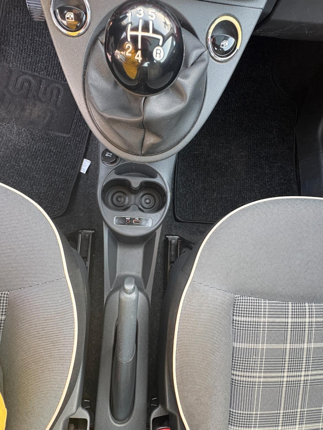 Fiat 500 1.2 Lounge 70cv GPL TETTO PANORAMICO