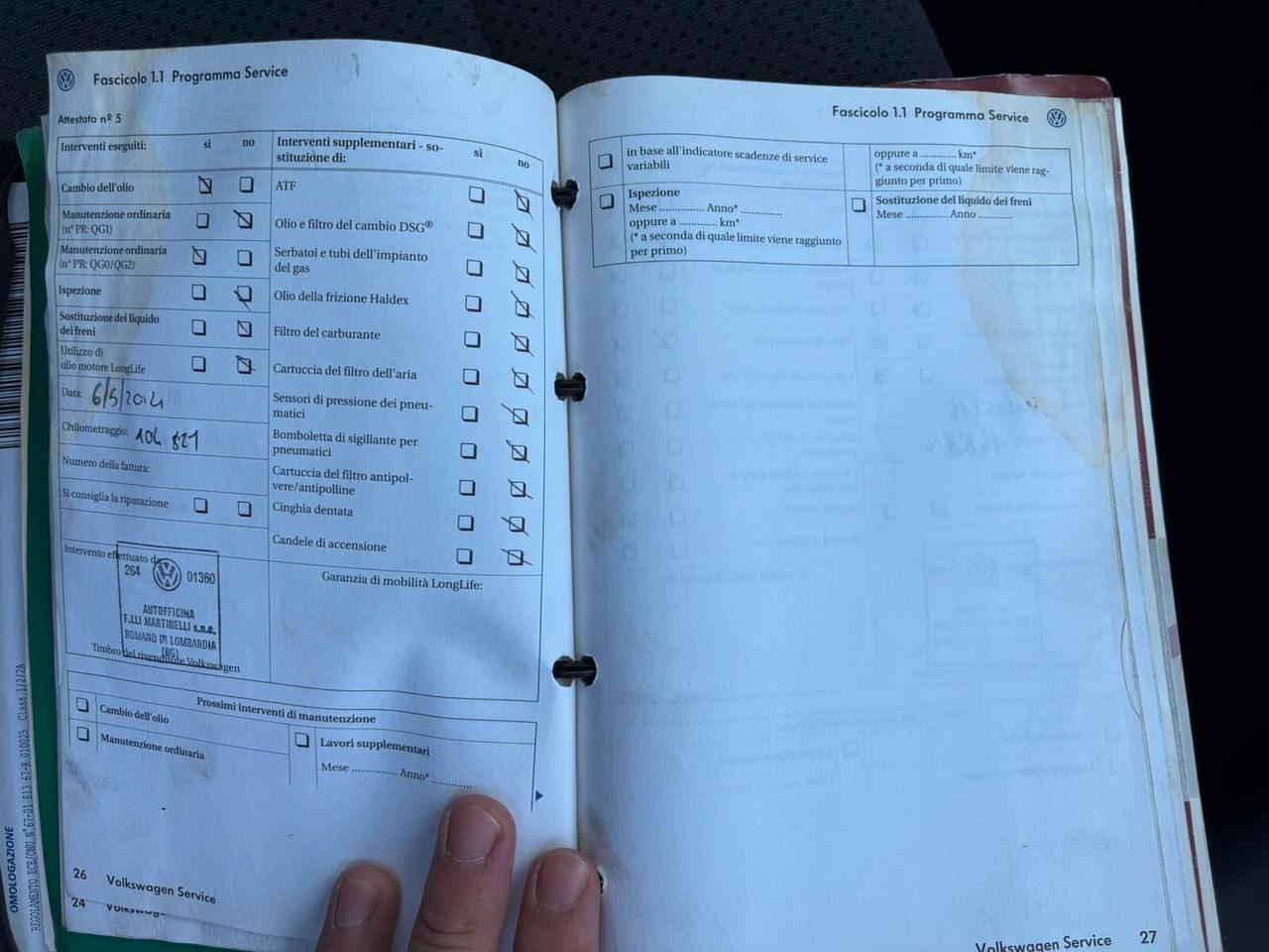 Volkswagen Golf Plus 1.6 GPL FULL BOOK SERVICE