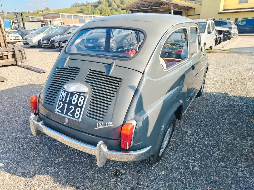 Fiat 600 D vendita in coppia Anno 1964 1968
