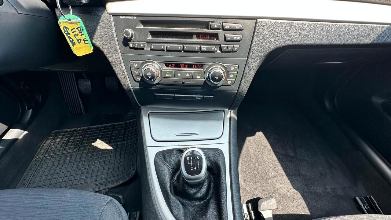 Bmw 118d 2.0 143CV cat 5 porte DPF KM CERTIFICATI