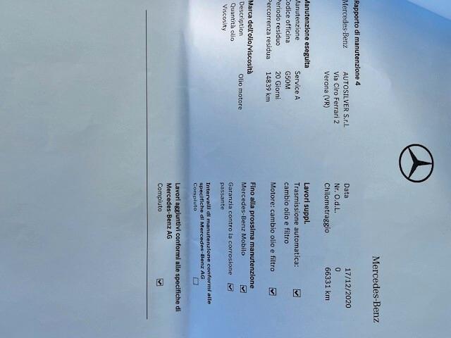 Mercedes-benz CLA 220 d S.W. Automatic Sport