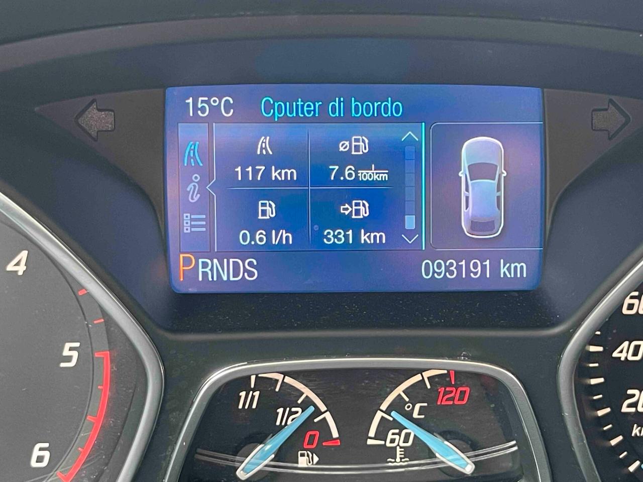 Ford Focus 2.0 TDCi 115 CV Powershift Titanium Automatica Neopatentati