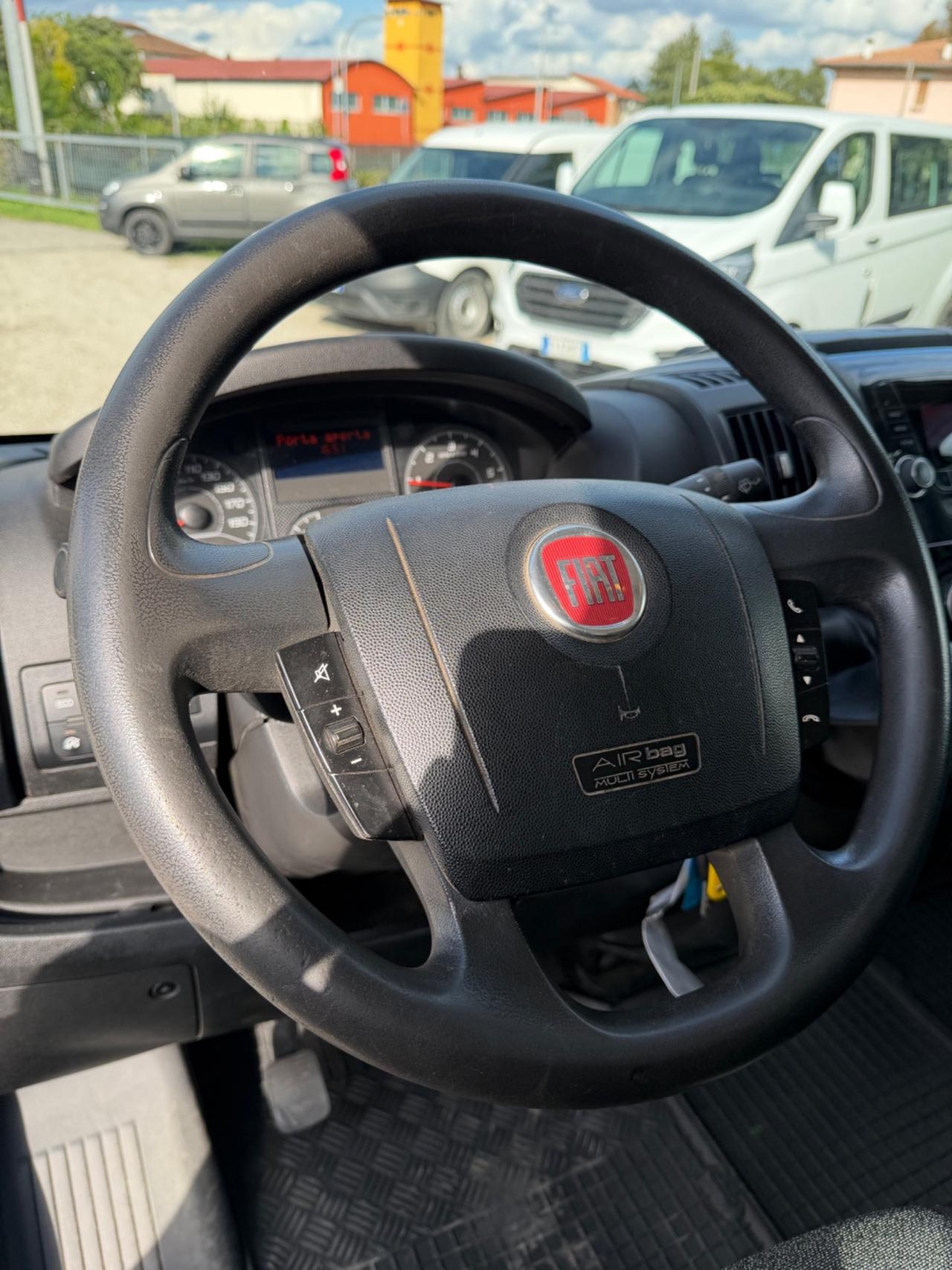 Fiat ducato 7 posti doppia cabina cassone fisso