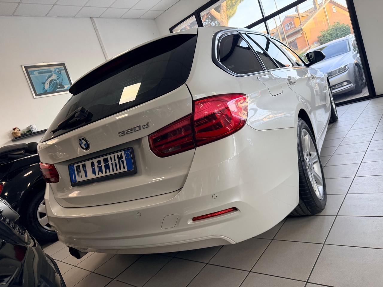 Bmw 320d 190cv Touring Msport Bianco Perla 12m Garanzia