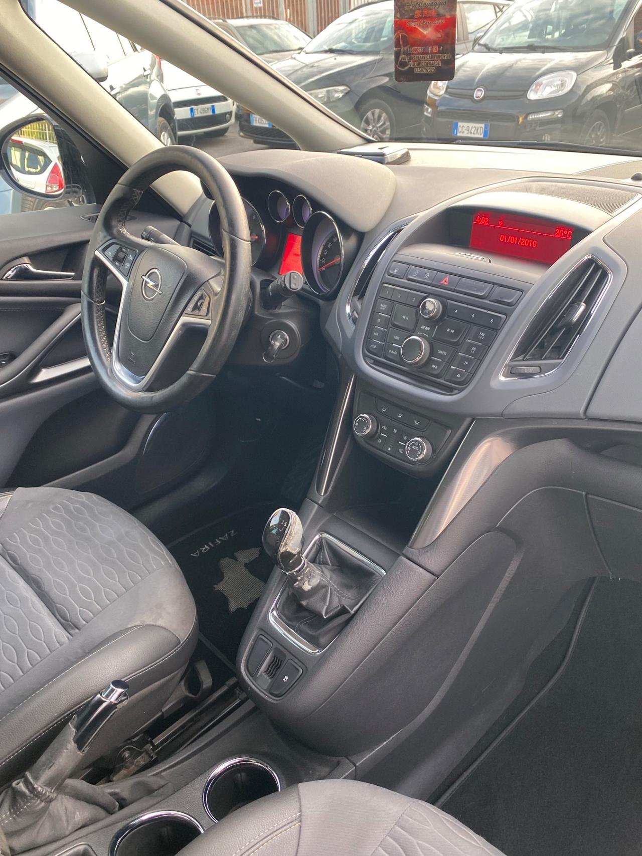Opel Zafira 1.6 EcoM 7 Posti Fine 2012 Full