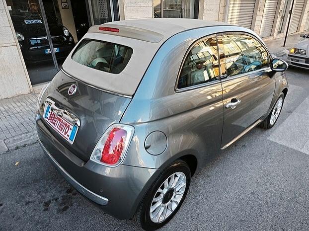 FIAT 500 Cabrio 1.2 Benzina *PELLE* - 2013