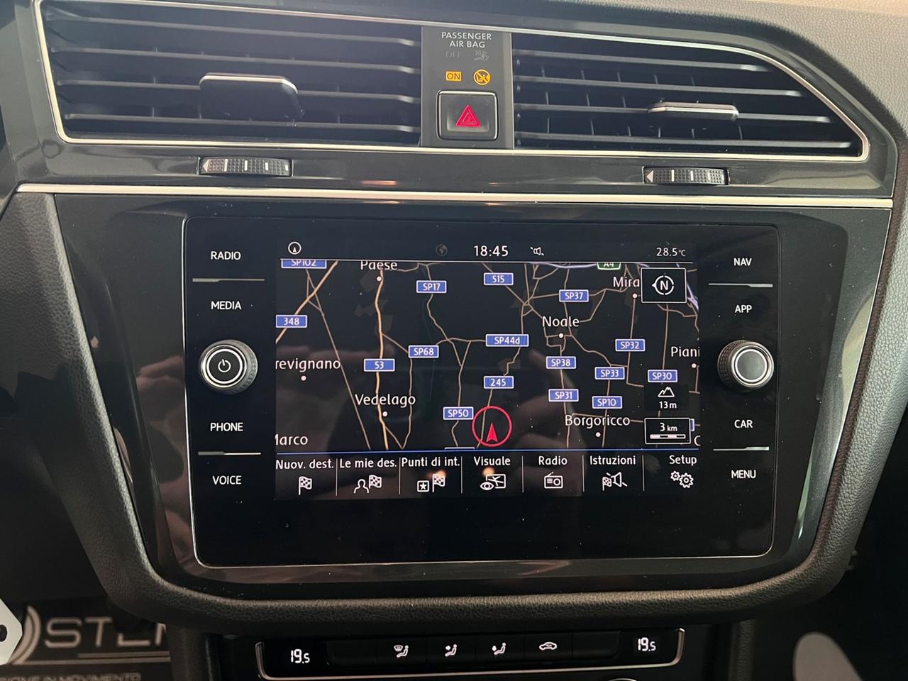 VOLKSWAGEN Tiguan II 2016 1.4 tsi Business 125cv - TAGLIANDI CERTIFICATI