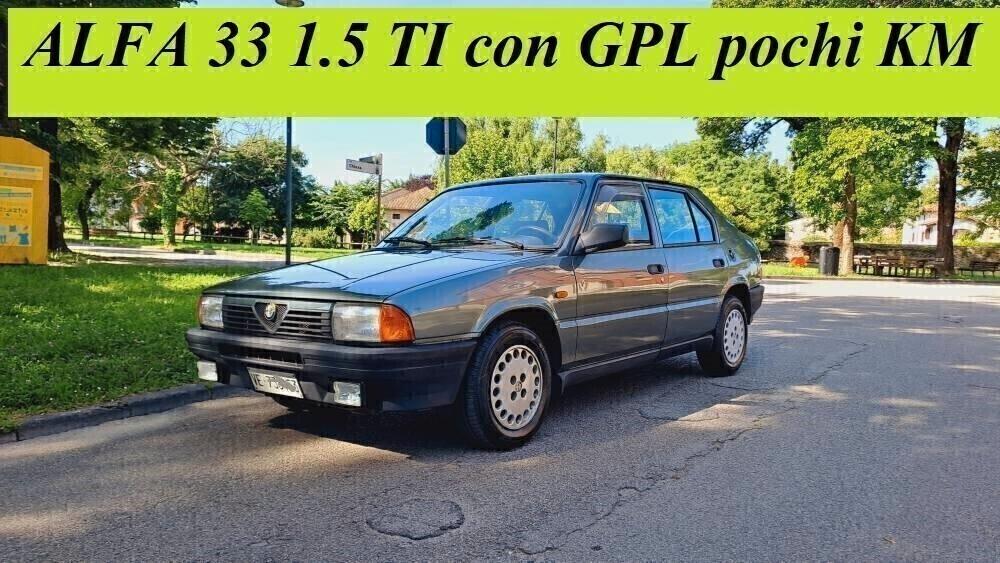 Alfa Romeo 33 1.5 TI-- TENUTA BENE GPL