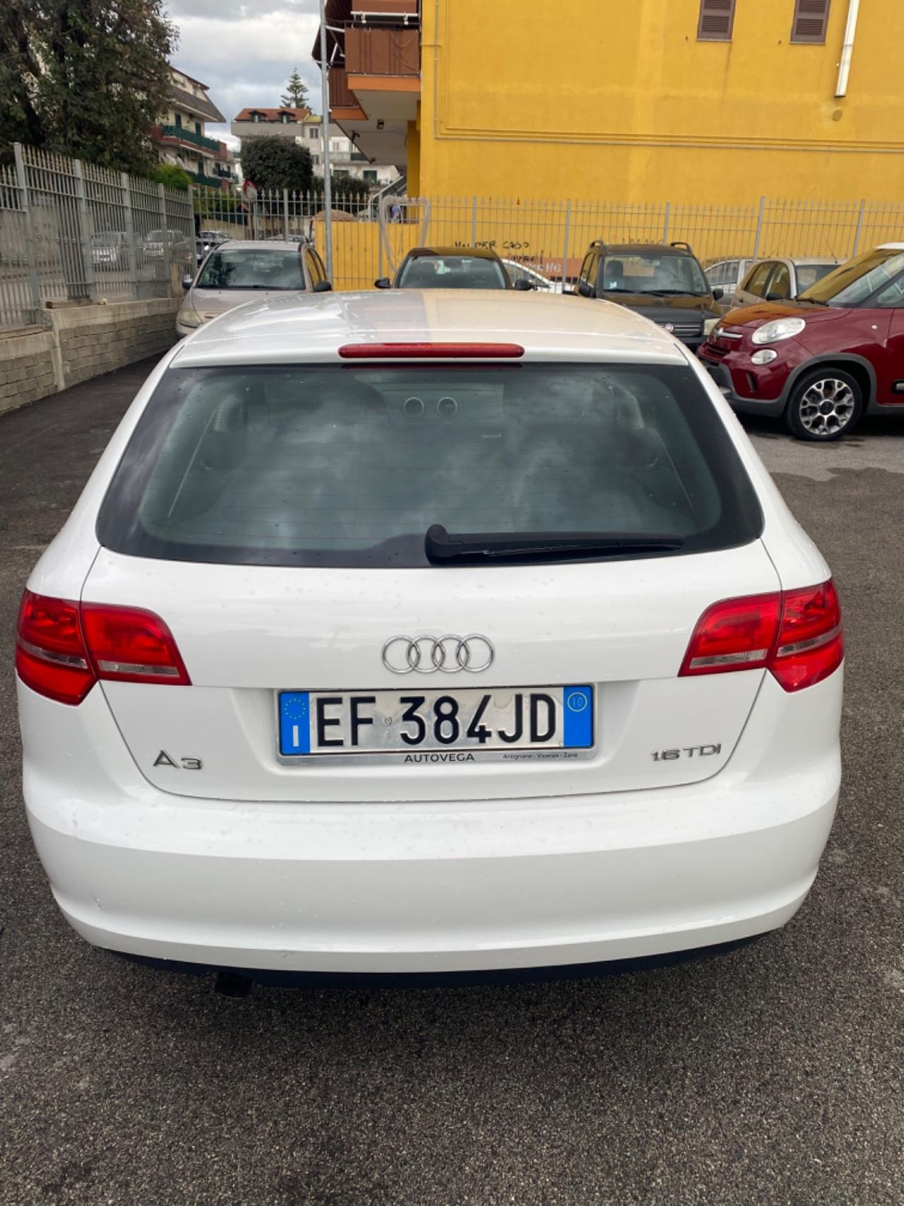 Audi A3 1.6 TDI Fine 2010 Automatica Full