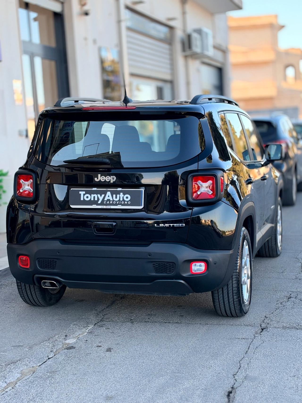 Jeep Renegade 1.6 mjt Limited 2wd 130cv NAVI,APPLE CARPLAY,ANDROID AUTO,SENSORI PARCHEGGIO,BLUETHOOT,KM CERTIFICAT