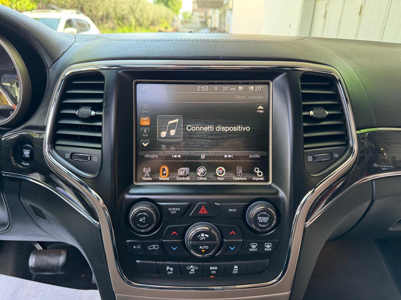 Jeep Grand Cherokee 3.0 Overland auto NO GARANZIA