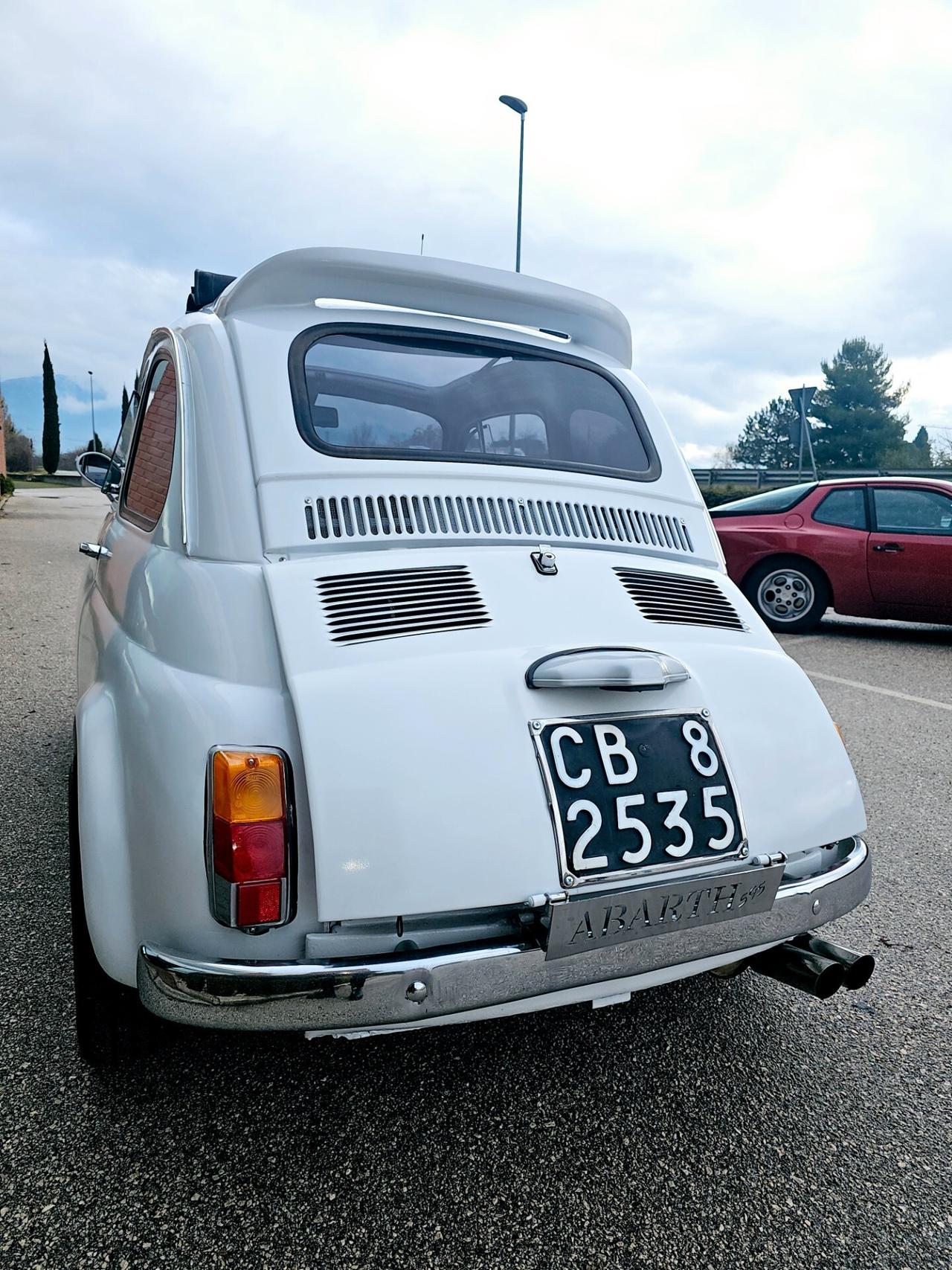 Fiat Cinquecento Fiat 500 Elaborata Targhe originali