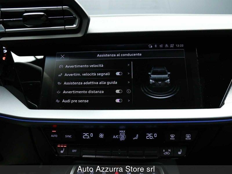 Audi A3 SPB 35 TFSI S line edition 150CV S-tronic *TETTO, 18", MATRIX, PROMO AZZURRA*