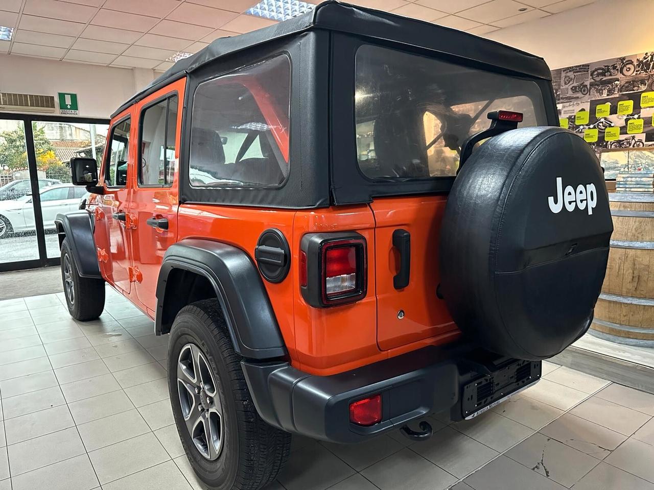 Jeep Wrangler Unlimited 2.2 Mjt II Sport 5 PORTE PARI AL NUOVO PRONTA CONSEGNA