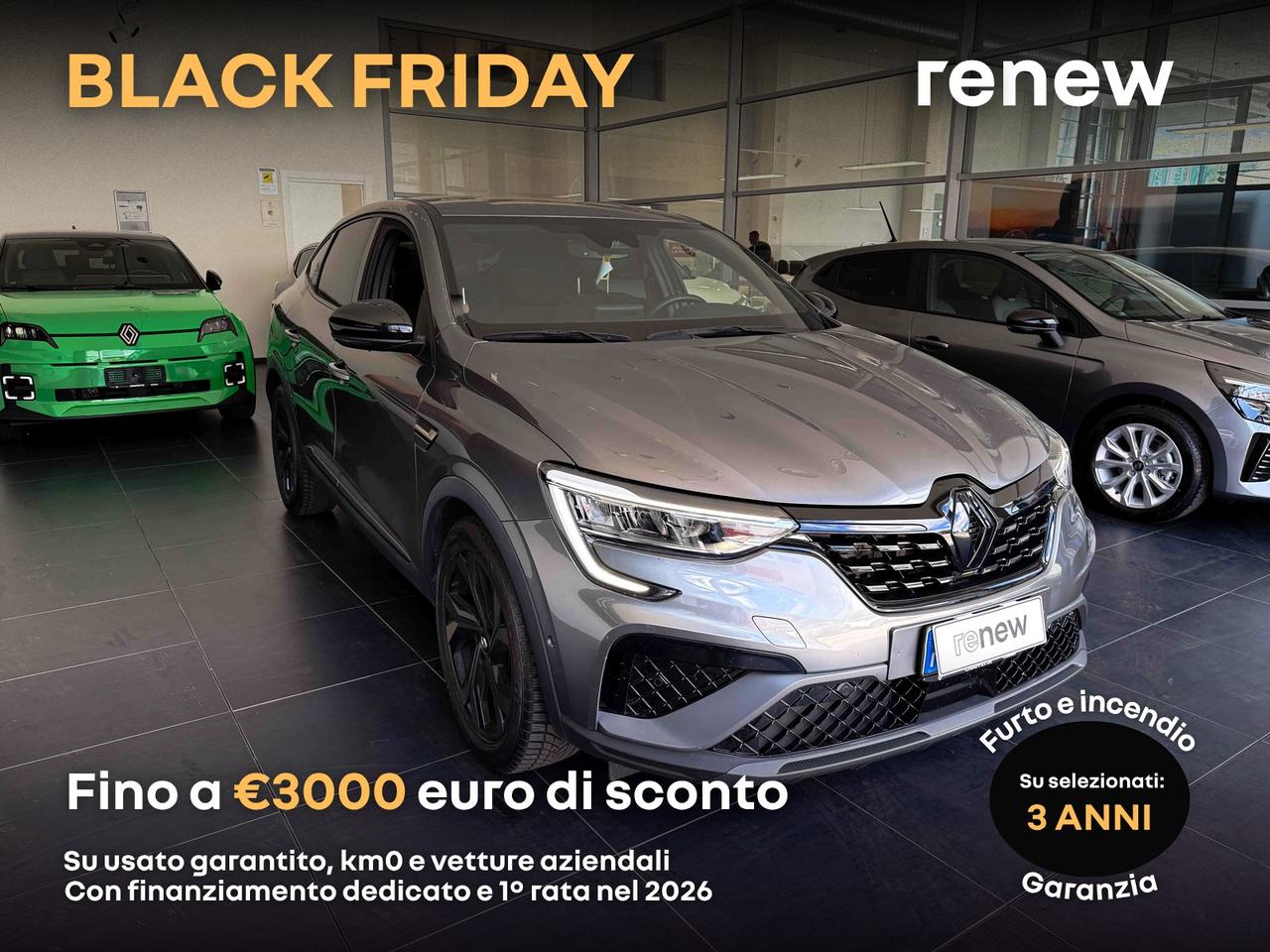 Renault Arkana 1.6 e-tech full hybrid e-tech engineered fast track 145cv