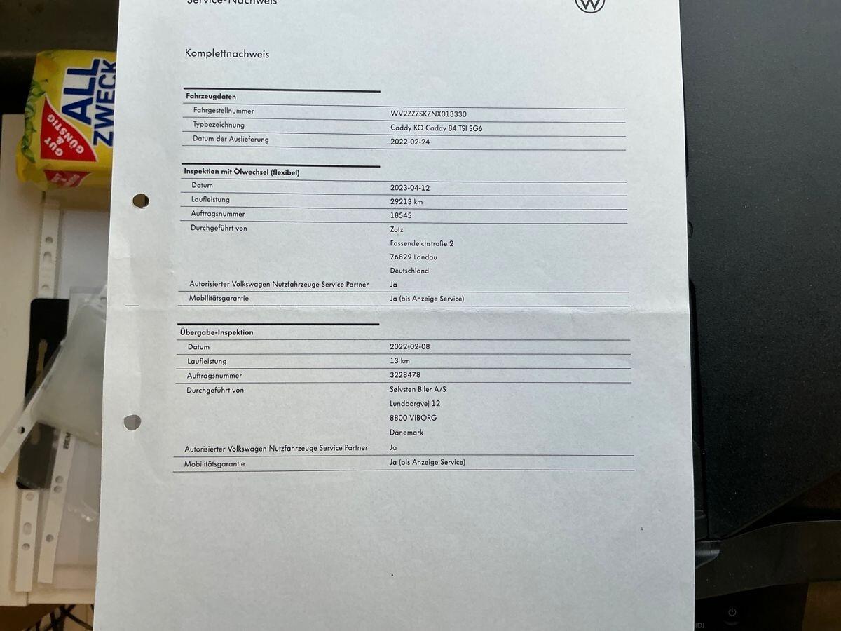 Volkswagen Caddy 1.5 TSI 114 CV Life