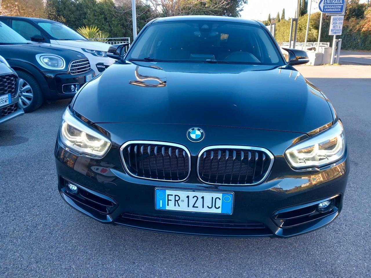 Bmw 118d 5p. Sport full led-navi-150cv manuale