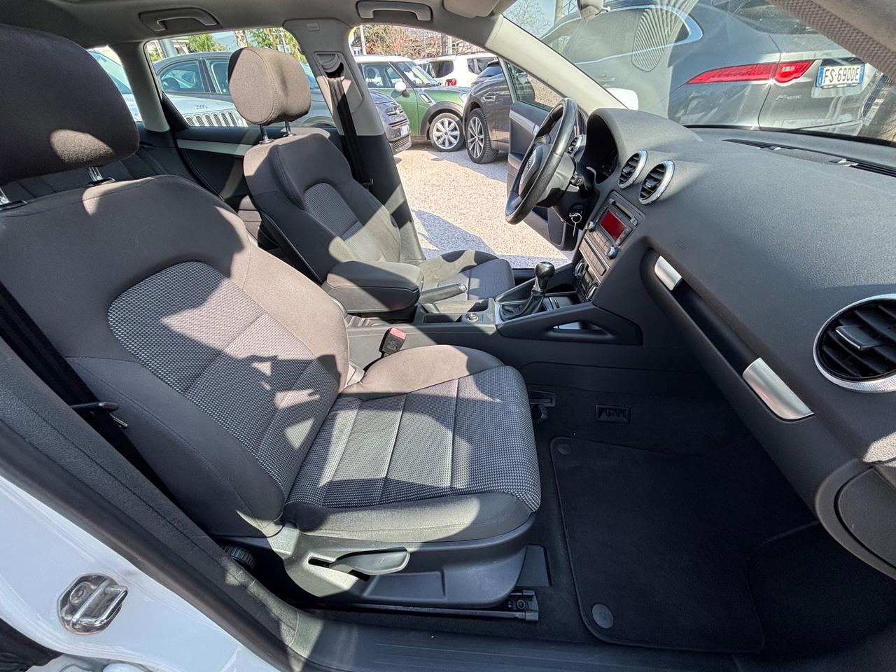 AUDI A3 SPB 1.6TDI 105CV TETTO APRIBILE FULL