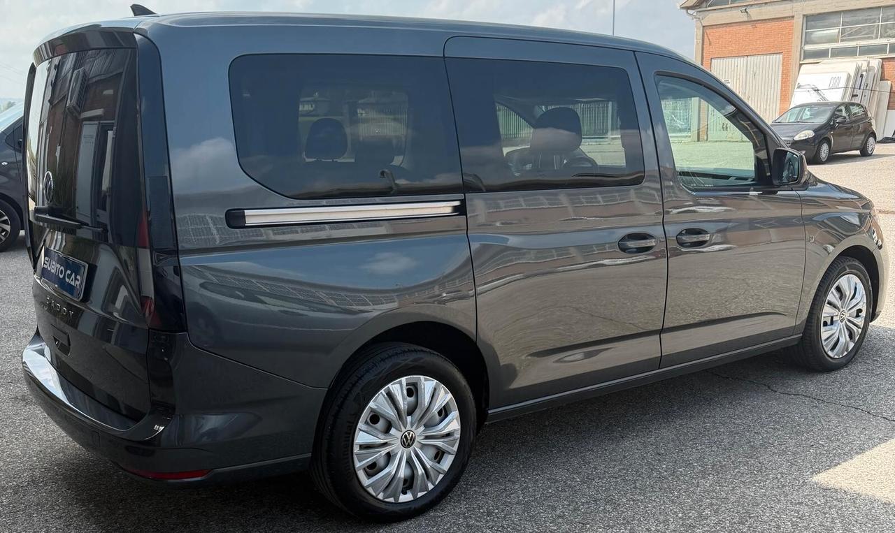 Volkswagen Caddy Pianale Ribassato 2.0 TDI 102 CV Space Maxi 7 POSTI DUE PORTIERE SCORREVOLI