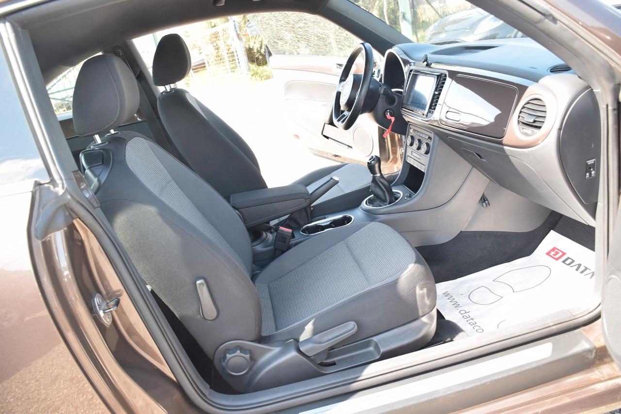 Volkswagen Maggiolino 1.6TDI 105CV NAV ANDROID CARPLAY SENSORI CRUISE BT OK NEOPATENTATI