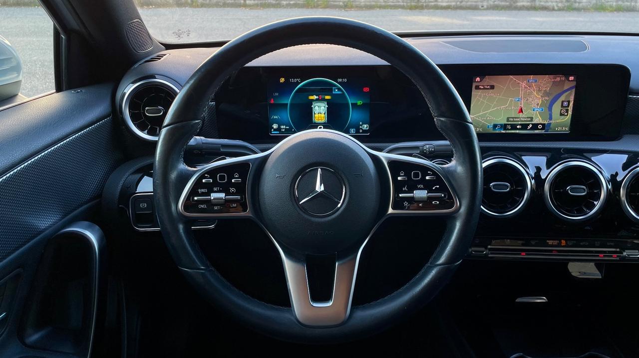 MERCEDES-BENZ CLASSE A180 2.0 PREMIUM 116CV - FULL LED, VIRTUAL COCKPIT, PELLE, NEOPATENTATI