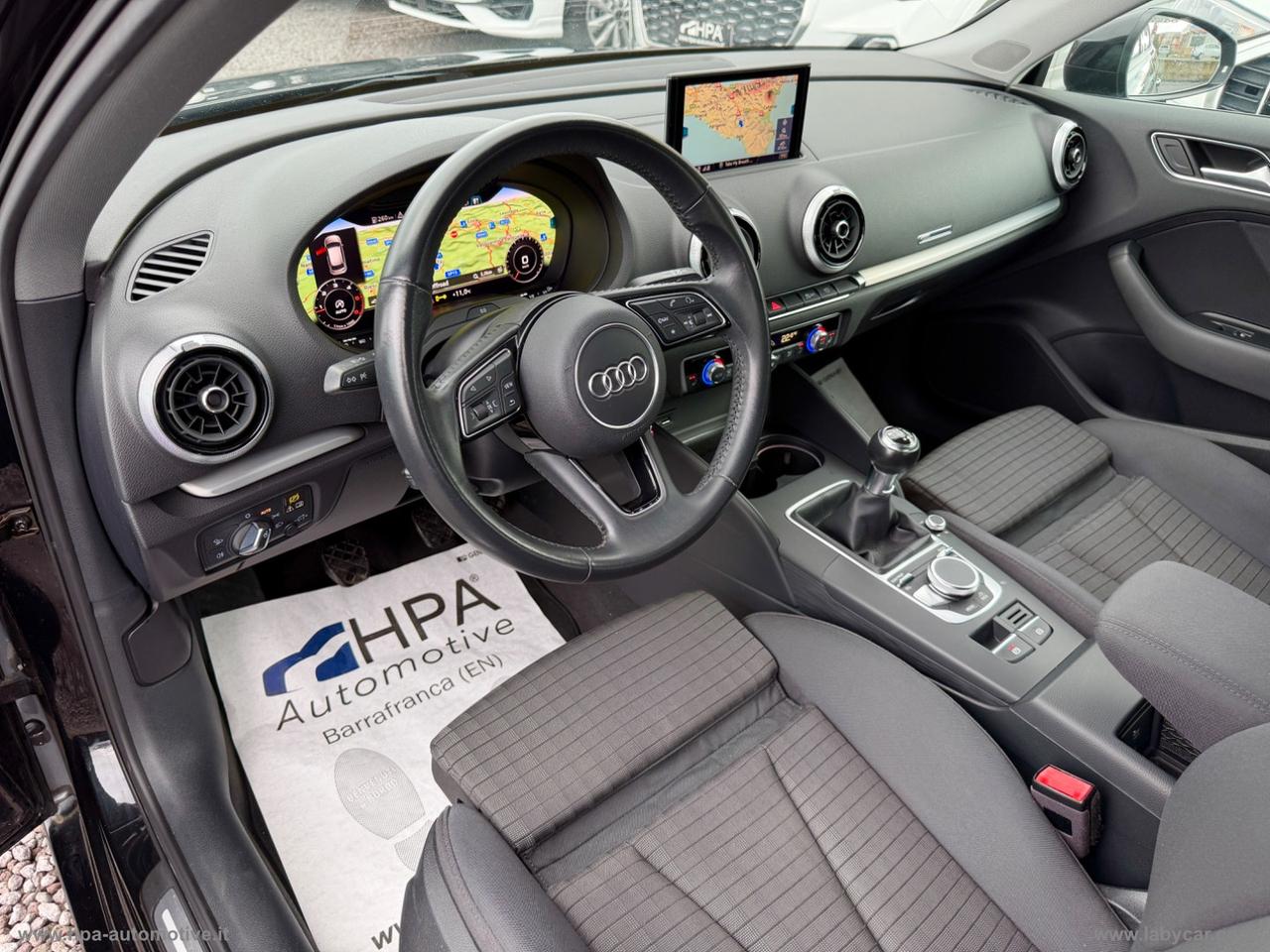 AUDI A3 SPORTBACK 1.6TDI 116CV VIRTUAL NAVI BLACK EDITION SPORT