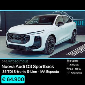 Audi Q3 SPB 35 TDI SLINE/TETTO/20'' IVAESP