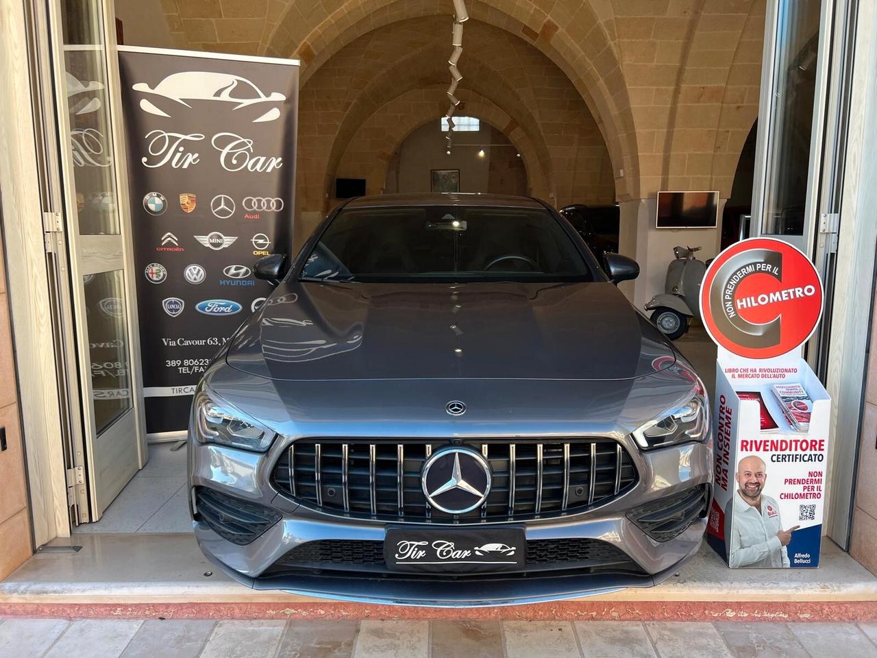 MERCEDES CLA 200D SHOOTING BRAKE PREMIUM 2.0 150CV PELLE NAVI CAM ANNO 2020