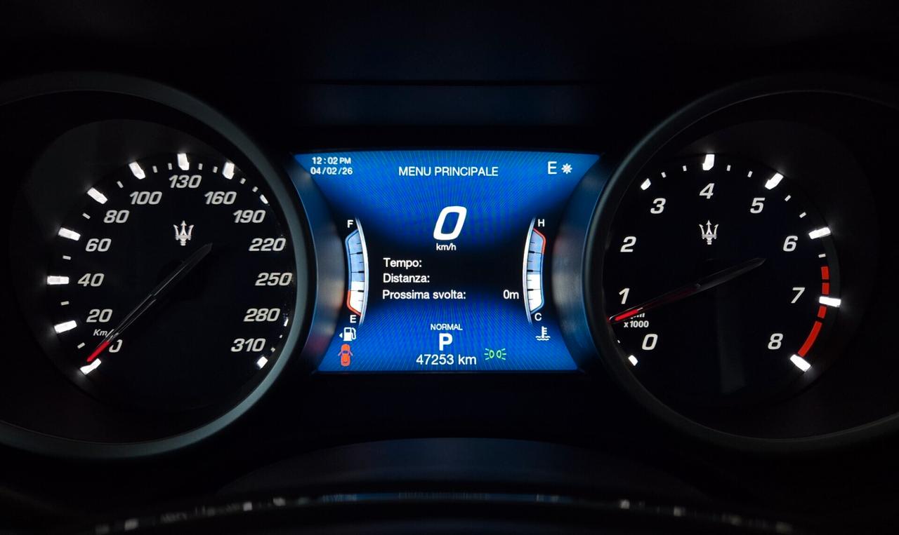 Maserati Ghibli 3.0 V6 350cv MotoreFerrari TettoApribile Garanzia