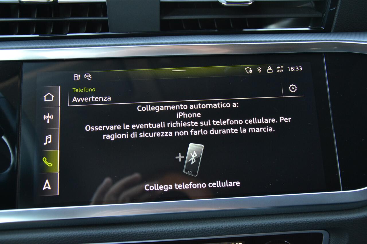 Audi Q3 45 1.4 TFSI 150CV PLUG-IN SPORTBACK **PREZZO VERO