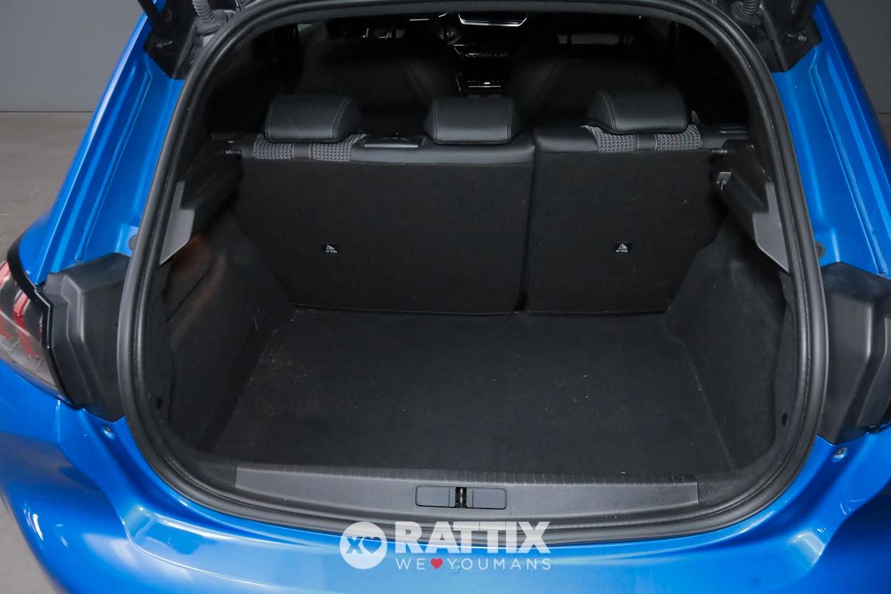 Peugeot e-208 motore elettrico 100kW GT