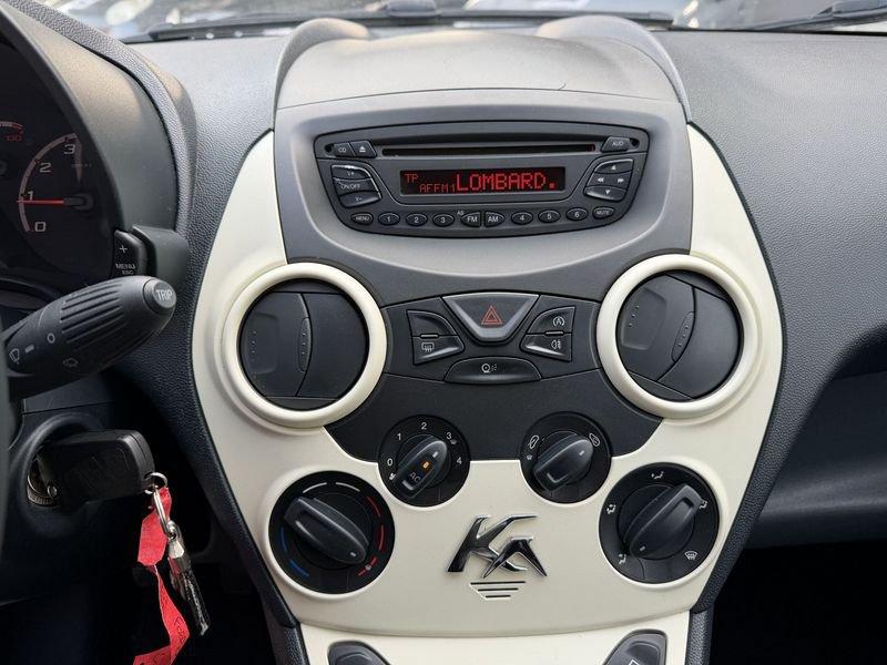 Ford Ka Ka 1.2 + s/esp,tcs 69cv E5 IDONEA NEOPATENTATI KM REALI