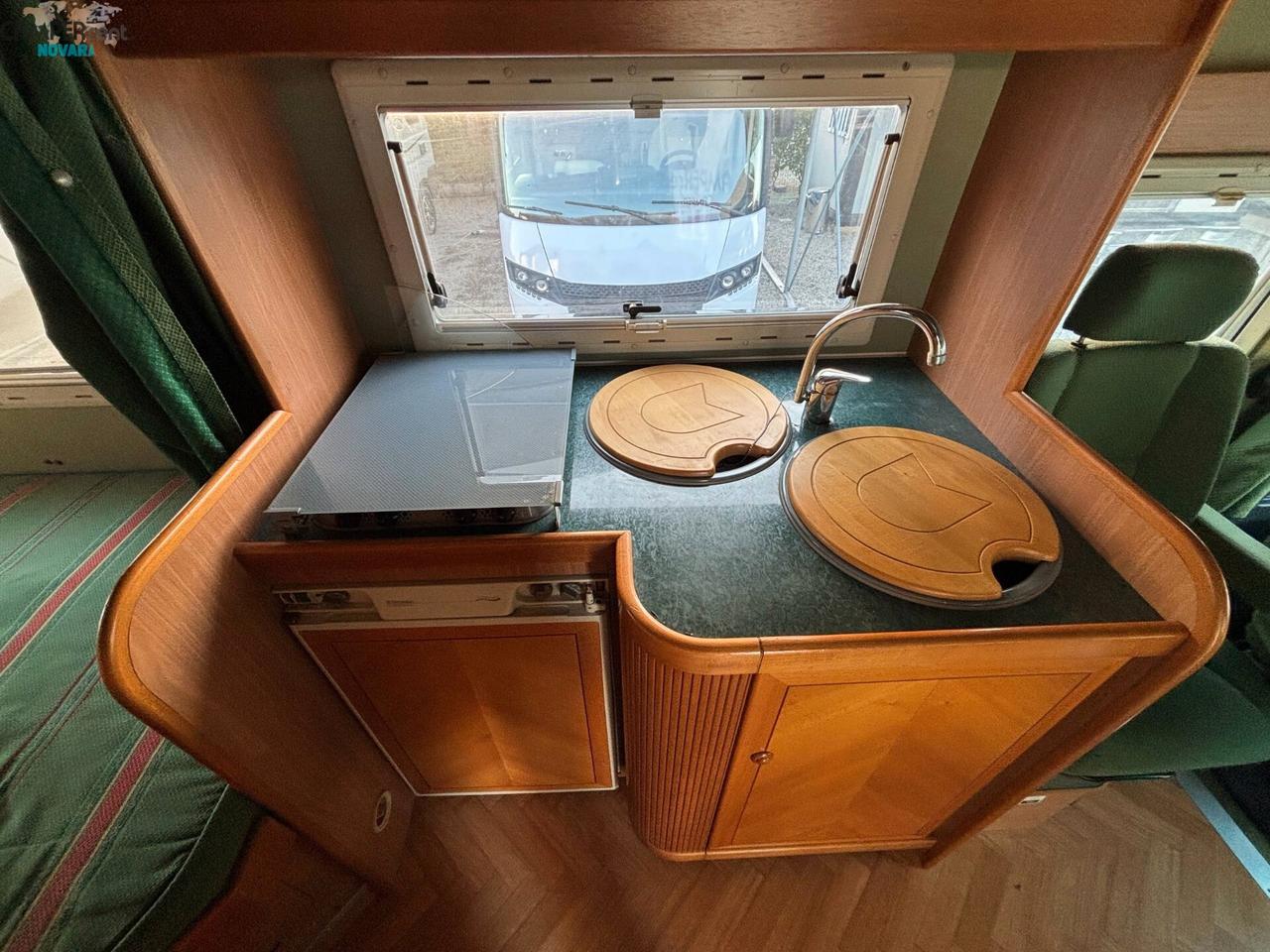 MOBILVETTA EURO YACHT 140 - motorhome con letto alla francese in coda