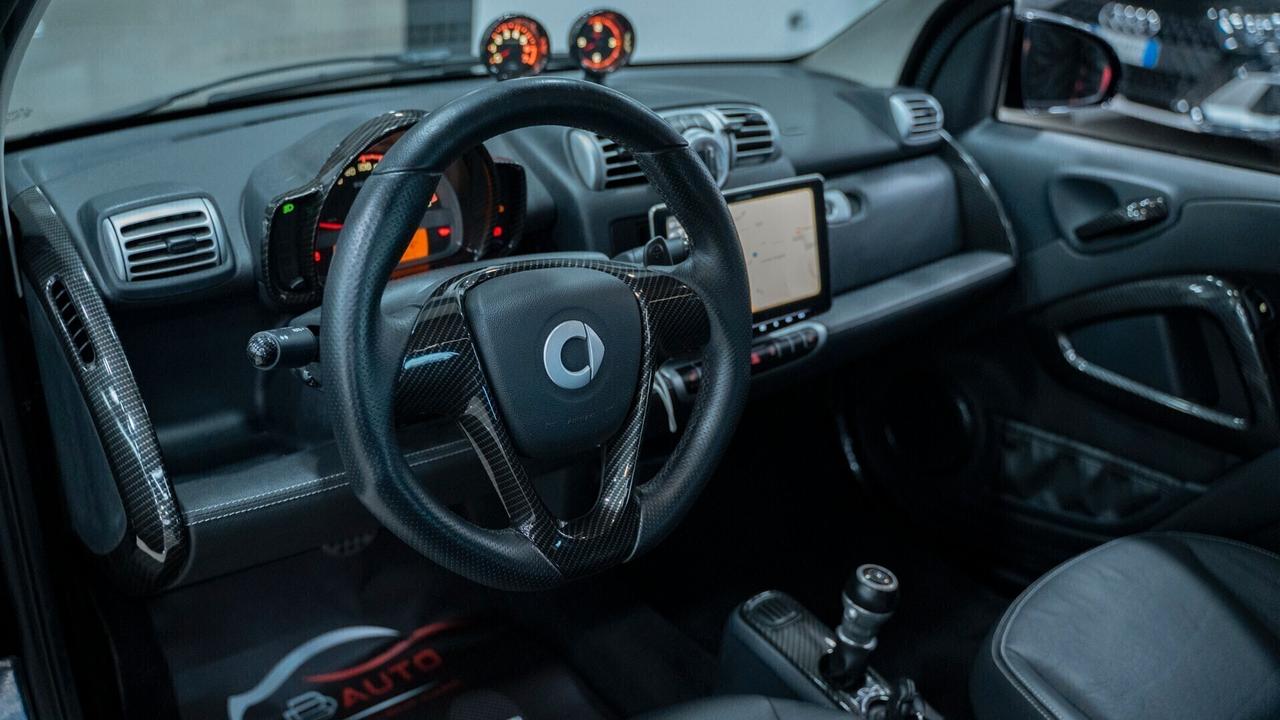 smart forTwo 1.0 BRABUS XCUSIVE 98 CV ALPINE PELLE CARBON LED F