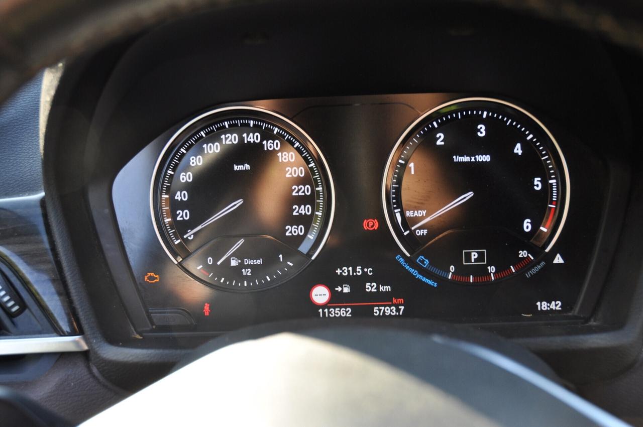 Bmw X1 180d xDrive Advantage (Gancio traino-tetto apribile)