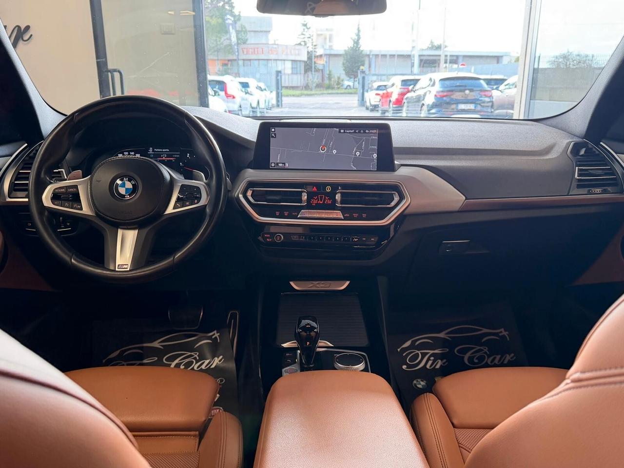 BMW X3 20D M-SPORT X-DRIVE MHEV 48V 190CV PELLE NAVI CAM ANNO 2022