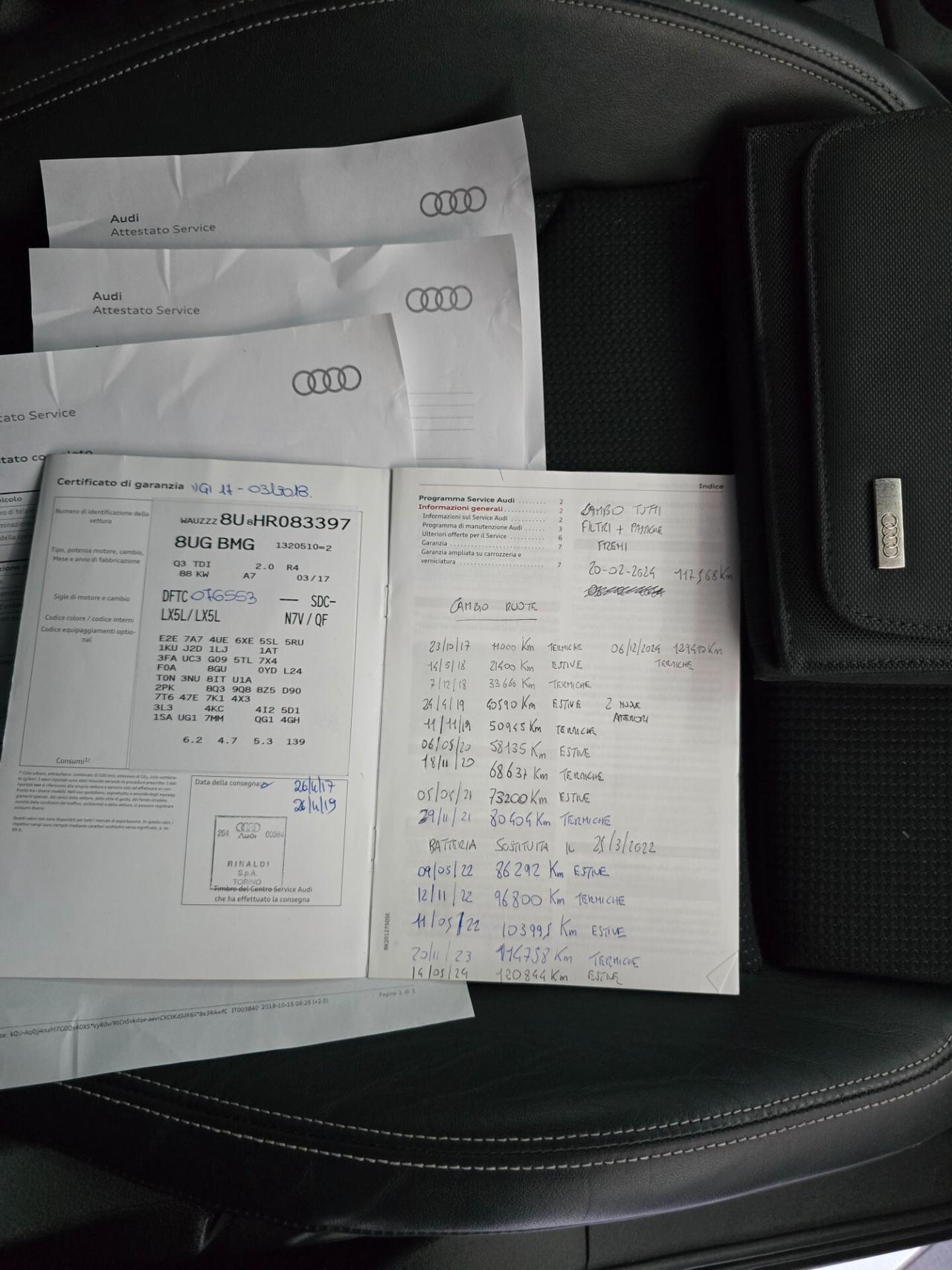 Audi Q3 2.0 TDI 120 CV S tronic line